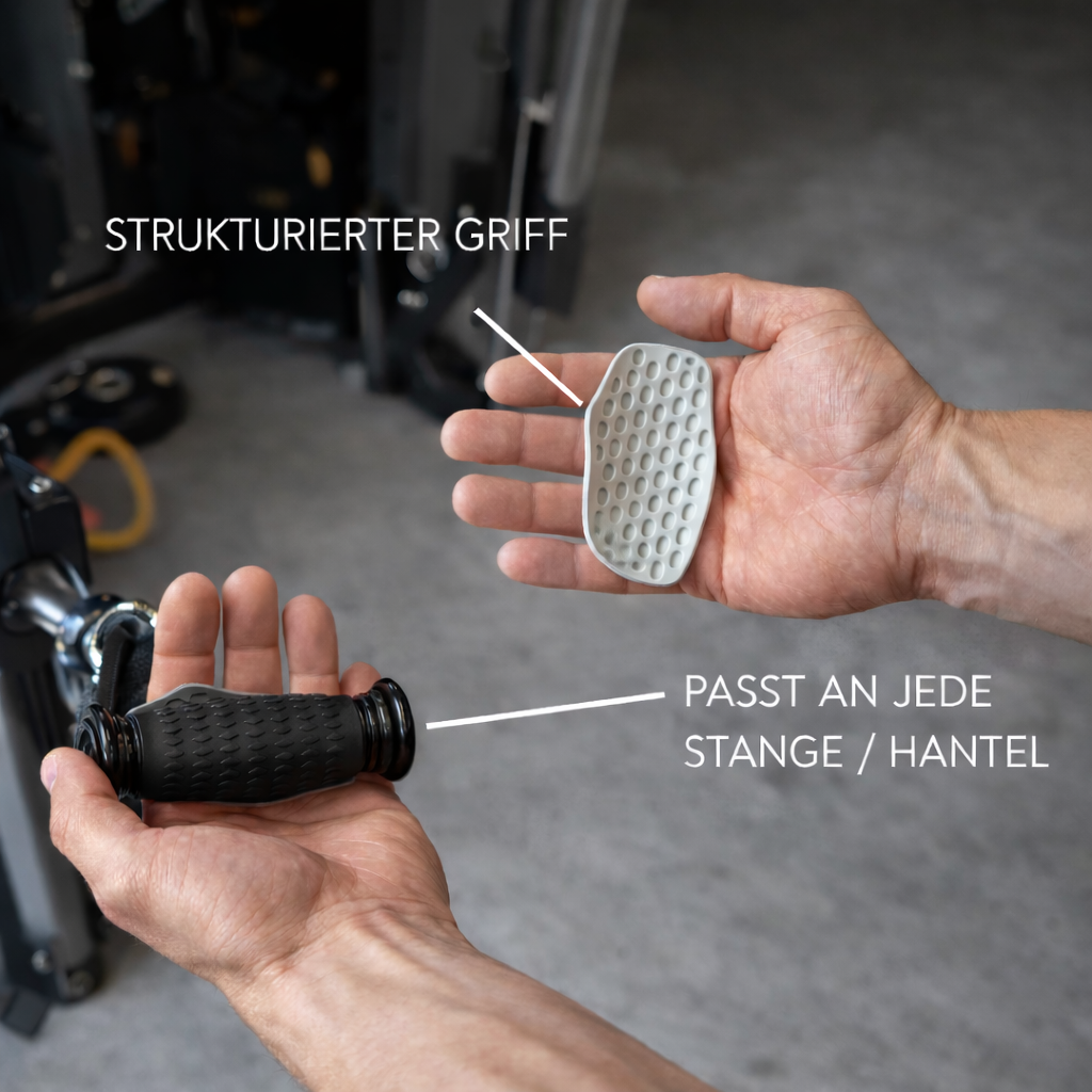 Griffhilfe für Krafttraining