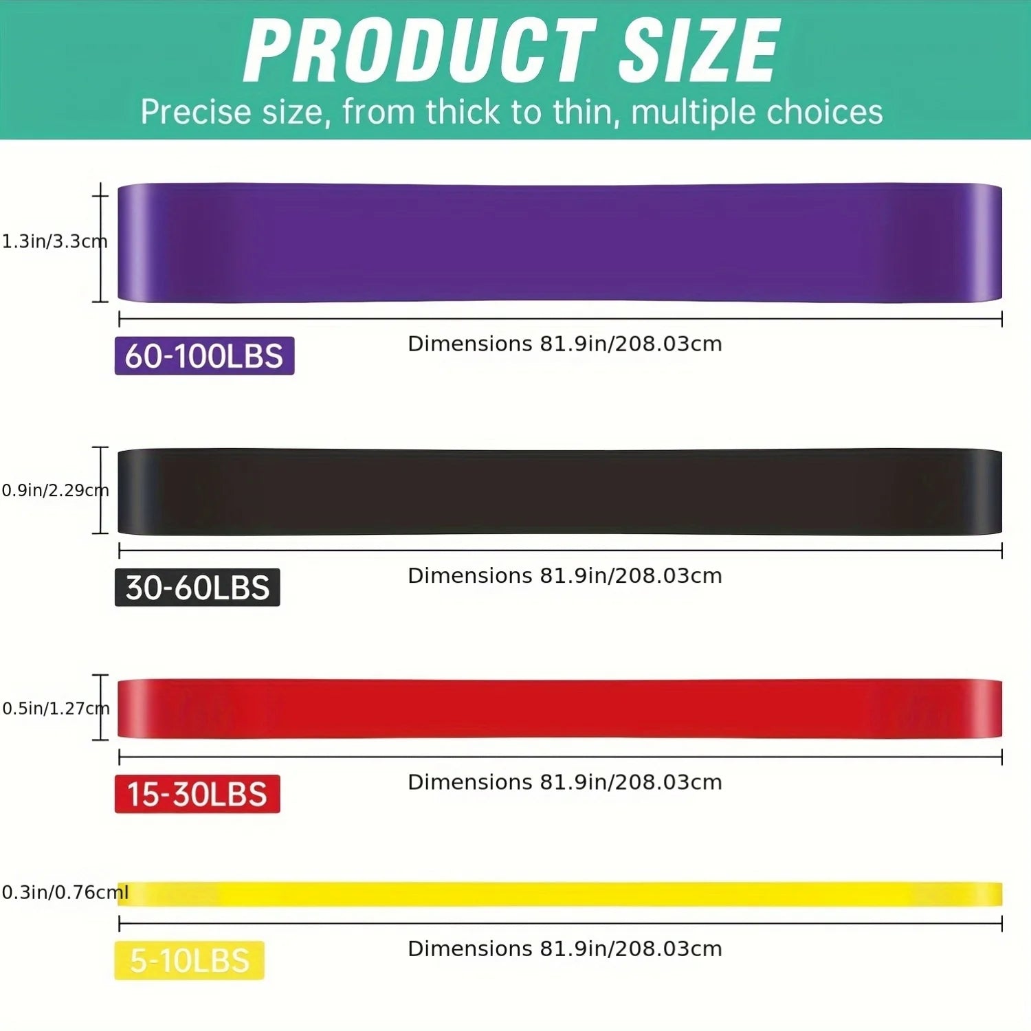 9er Widerstandsband Set